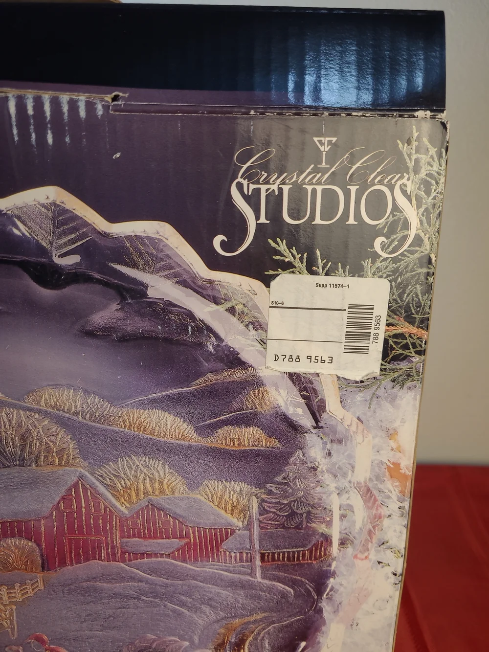 Vinatage Crystal Clear Studios Winter Estates 14